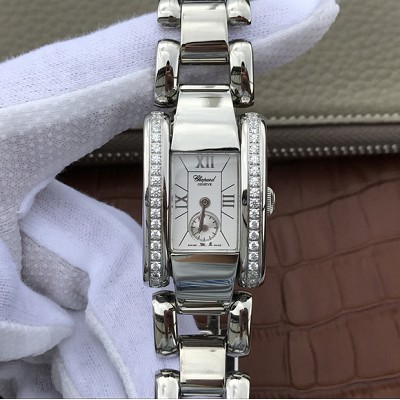 萧邦复刻表 Chopard萧邦LA STRADA系列418416-3001 女士方型腕表